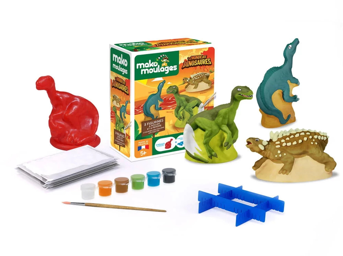MAKO KIT 3 MOULES LE MONDE DES DINOSAURES (FR)