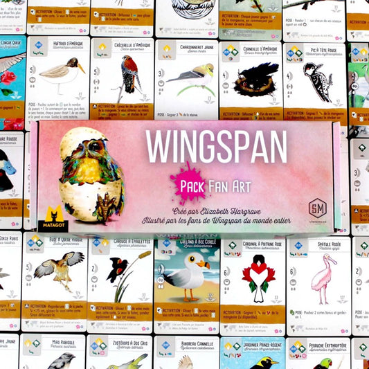 PACCHETTO FAN ART WINGSPAN (FR)