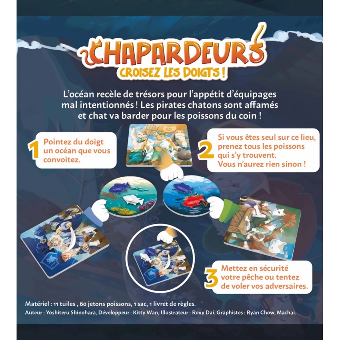 CHAPARDEURS, DRÜCKT DIE DAUMEN!