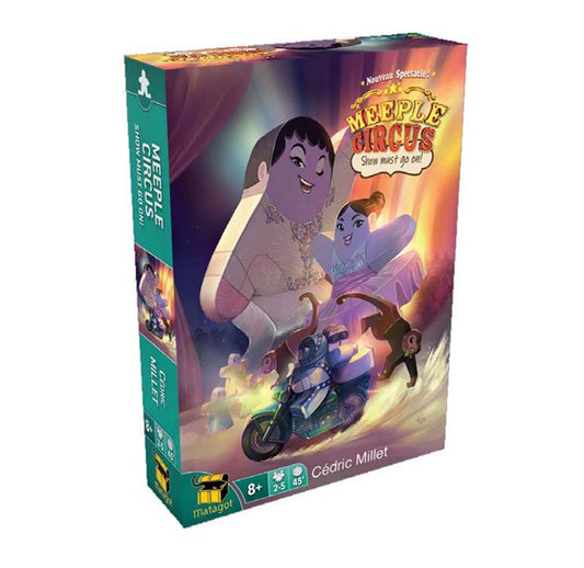 MEEPLE CIRCUS ERWEITERUNG NR. 2 DIE SHOW MUSS WEITERGEHEN! (FR)