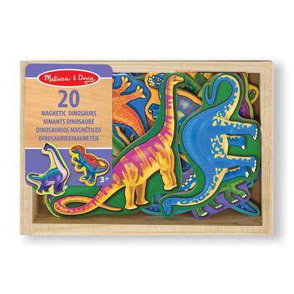 AIMANTS DINOSAURES EN BOIS