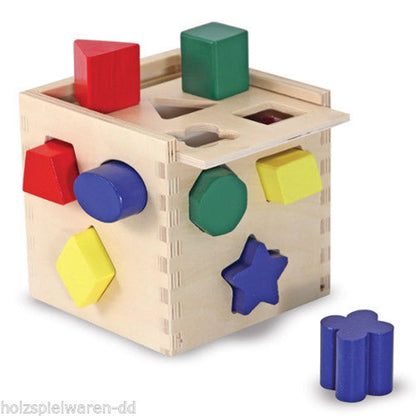 MELISSA & DOUG - STEIN-SORTIERWÜRFEL (FR-DE-EN-ES) - F/D/ML