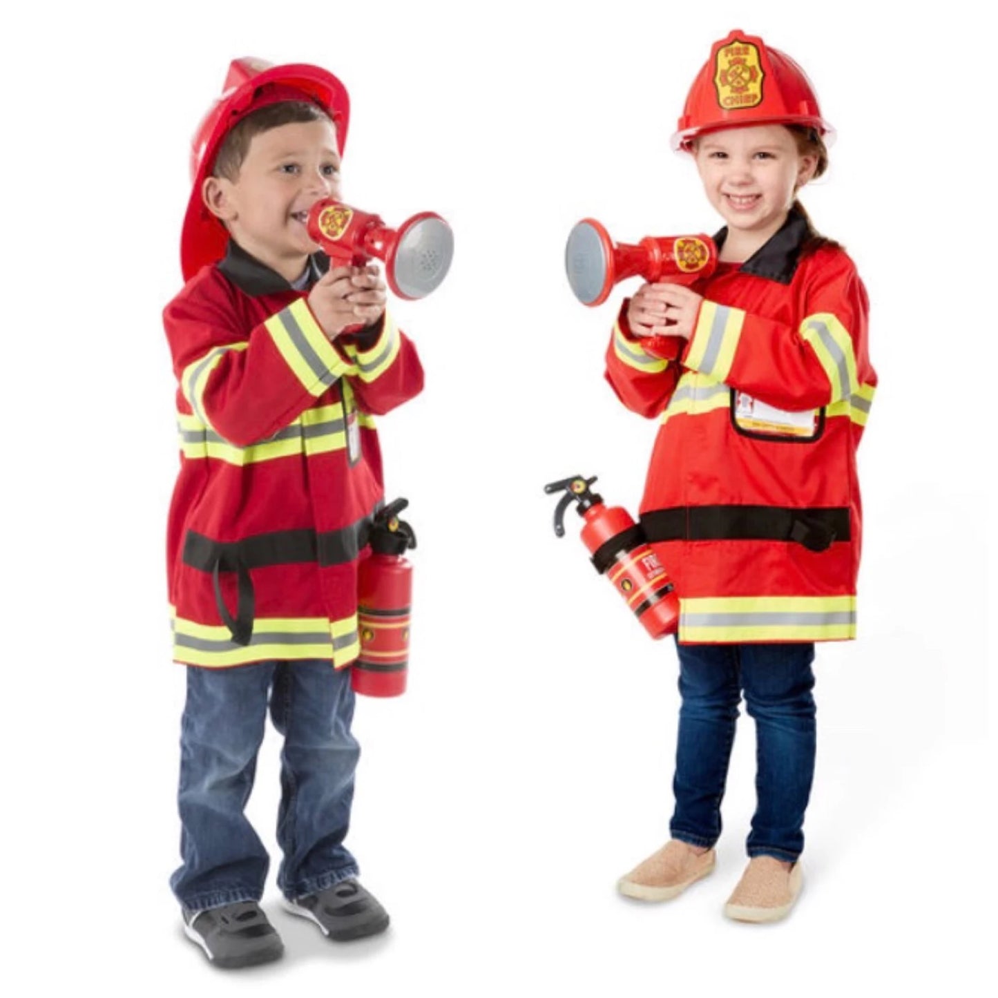 DÉGUISEMENT DE POMPIER POUR ENFANTS (FR-DE-EN-ES)