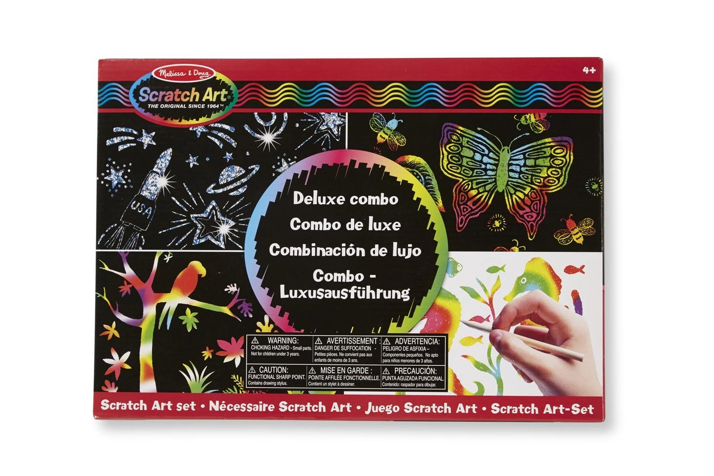 KRATZELBILD KOMBINATIONSPACKUNG – LUXUSAUSFÜHRUNG (FR-DE-EN-ES)