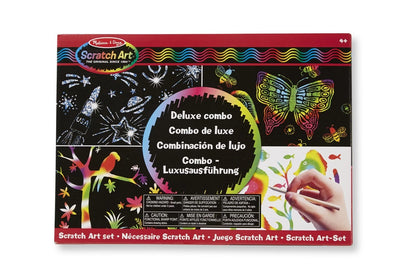 KRATZELBILD KOMBINATIONSPACKUNG – LUXUSAUSFÜHRUNG (FR-DE-EN-ES)