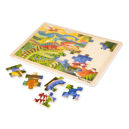 PUZZLE EN BOIS - DINOSAURES