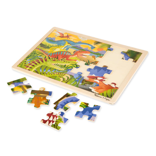 PUZZLE EN BOIS - DINOSAURES