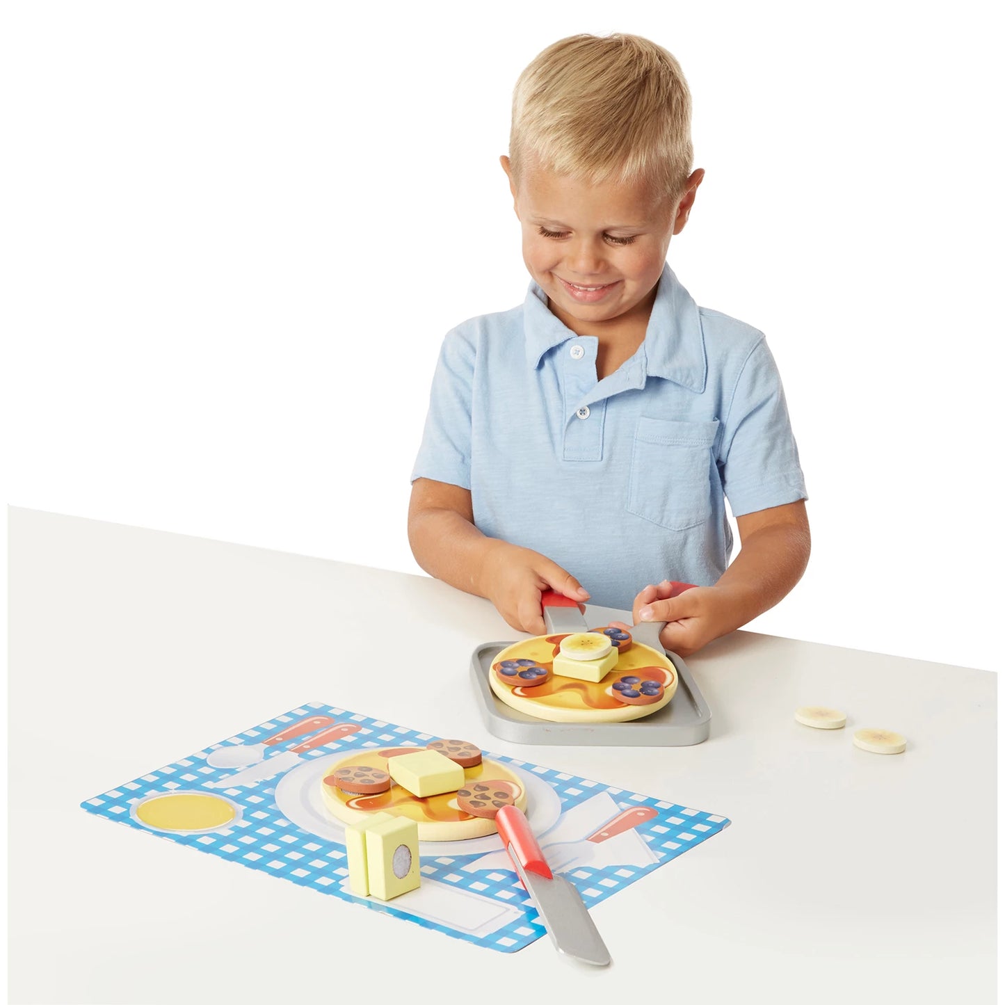 JEU D'IMITATION EN BOIS POUR CRÊPES