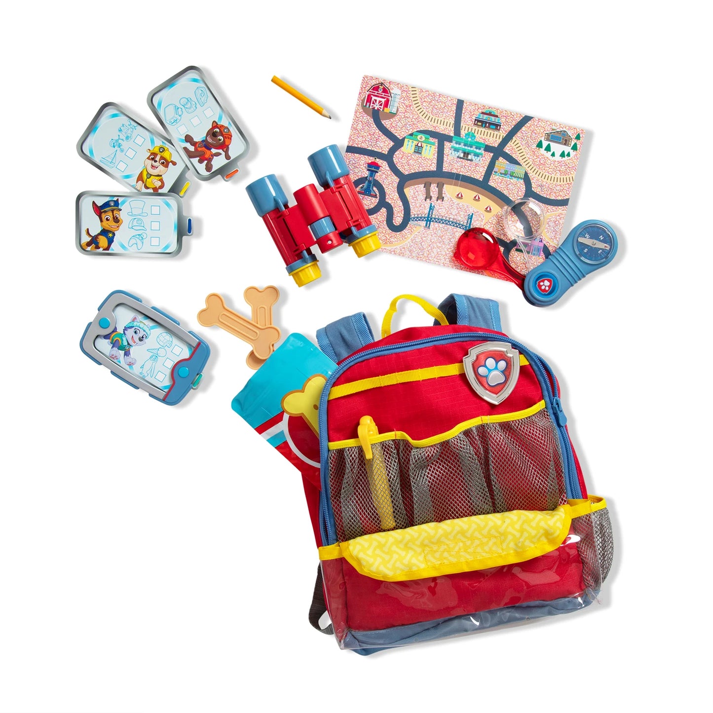 PAW PATROL SACCA A DOS A L'AVENTURE (FR-DE-EN-ES)