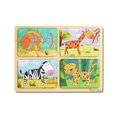 PUZZLE IN LEGNO NATURAL PLAY - MODELLO ANIMALE