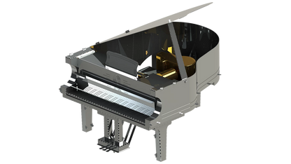 MODÈLE 3D EN MÉTAL GRANDE MÉLODIE PIANO 22PCS.