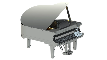 MODÈLE 3D EN MÉTAL GRANDE MÉLODIE PIANO 22PCS.