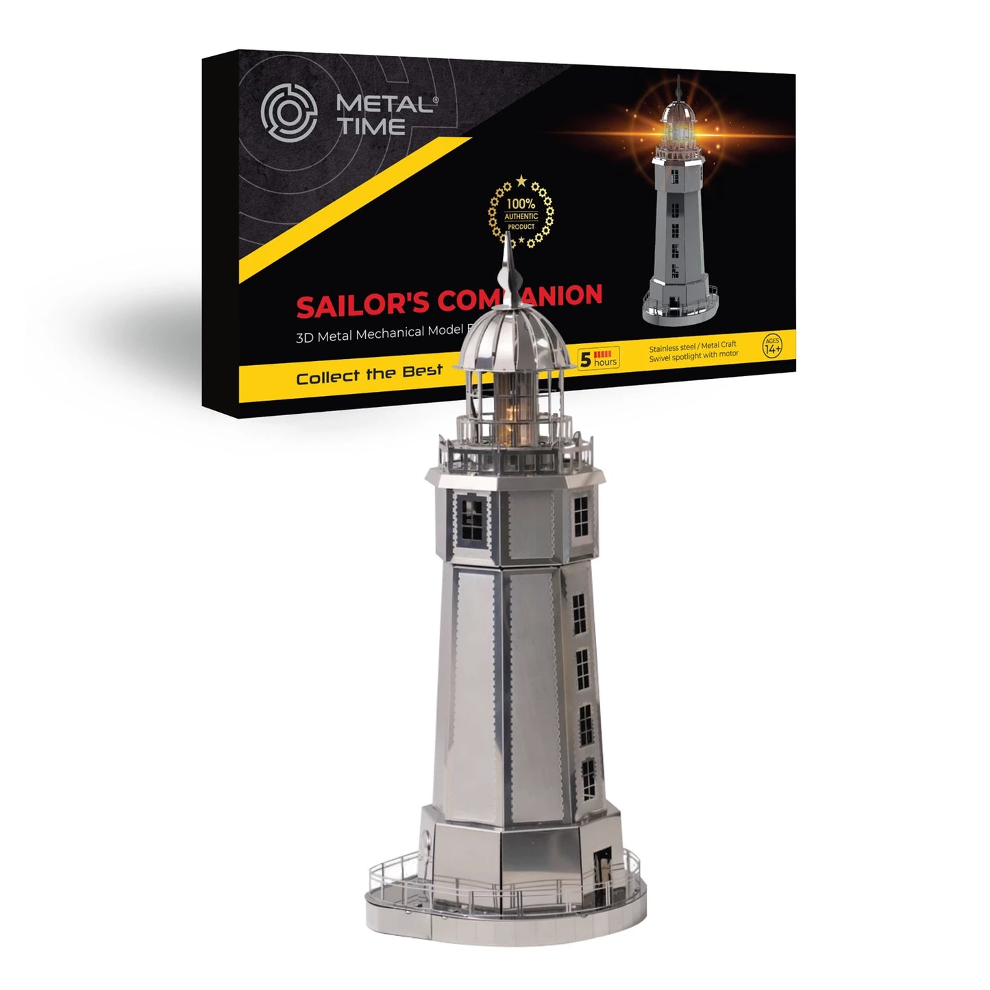 MODELLO IN METALLO 3D DEL COMPAGNO DEL MARINAIO FARO 31ST.