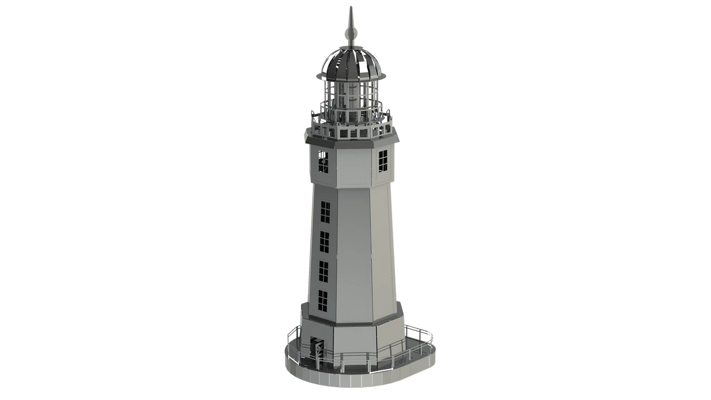 MODELLO IN METALLO 3D DEL COMPAGNO DEL MARINAIO FARO 31ST.
