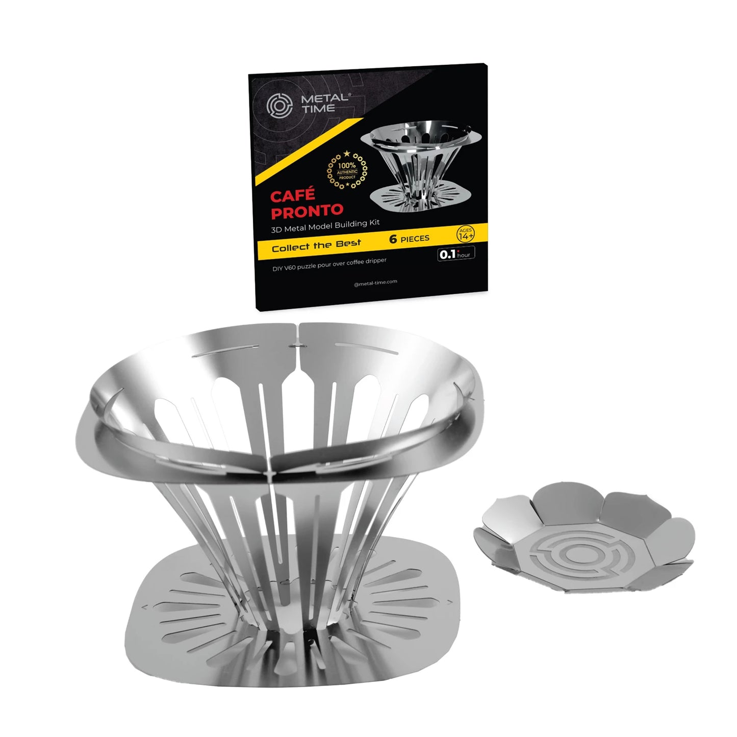 MODÈLE 3D MÉTAL CAFE PRONTO 5 PIÈCES.