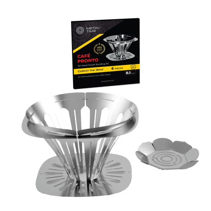 MODÈLE 3D MÉTAL CAFE PRONTO 5 PIÈCES.