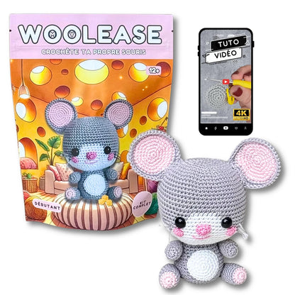 MYWOOLEASE HÄKELSET SOPHIE LA SOURIS