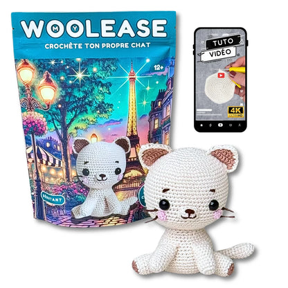 MYWOOLEASE KIT UNCINETTO TAÏGA LE CHAT