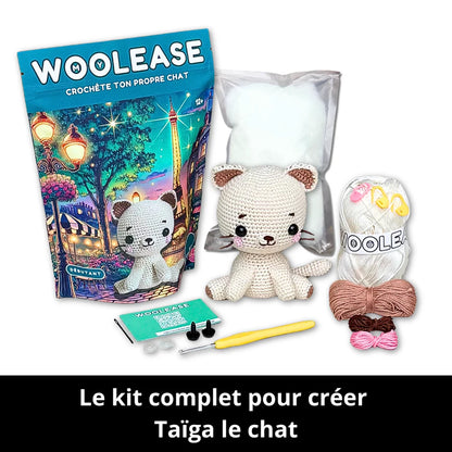 MYWOOLEASE KIT UNCINETTO TAÏGA LE CHAT