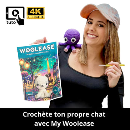 MYWOOLEASE KIT UNCINETTO TAÏGA LE CHAT