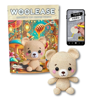 KIT MYWOOLEASE UNCINETTO EDDY L'OURSON