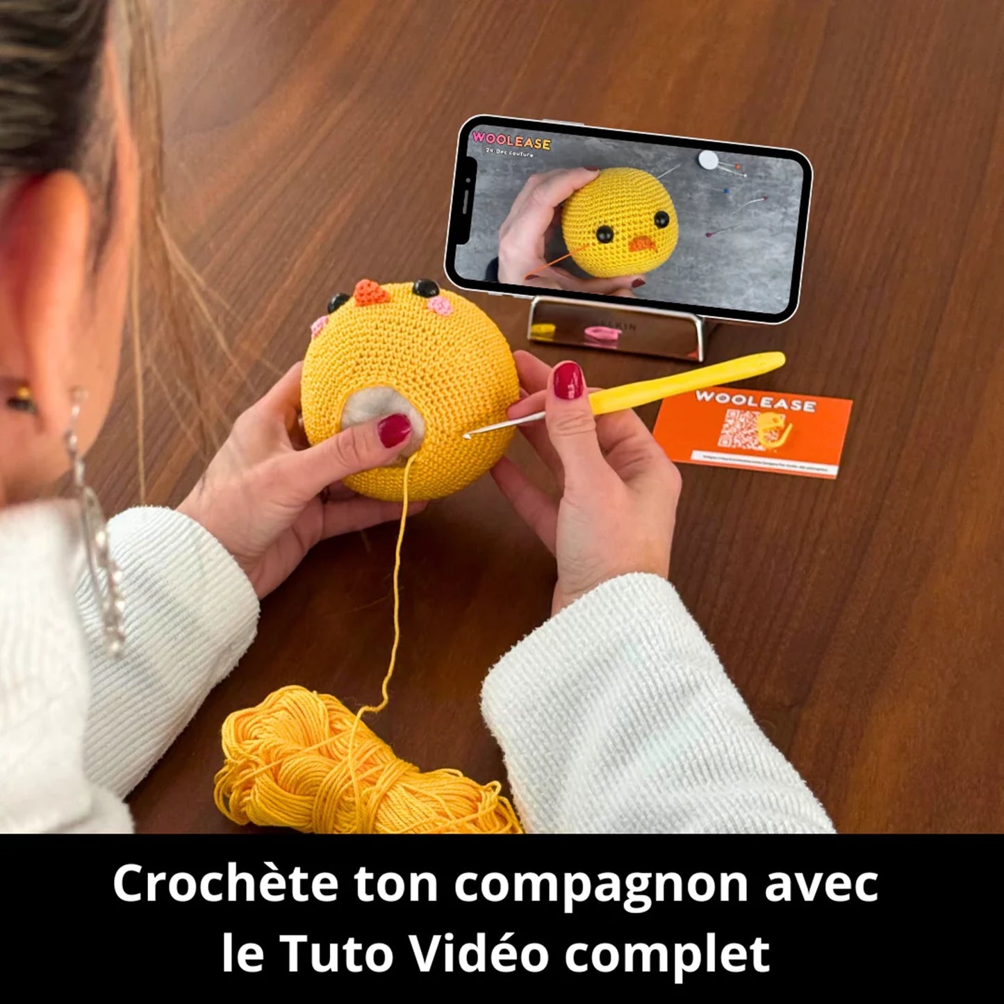 MYWOOLEASE KIT UNCINETTO PIOU PIOU LE POUSSIN