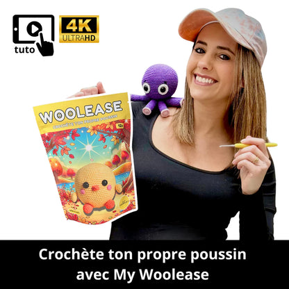 MYWOOLEASE KIT UNCINETTO PIOU PIOU LE POUSSIN