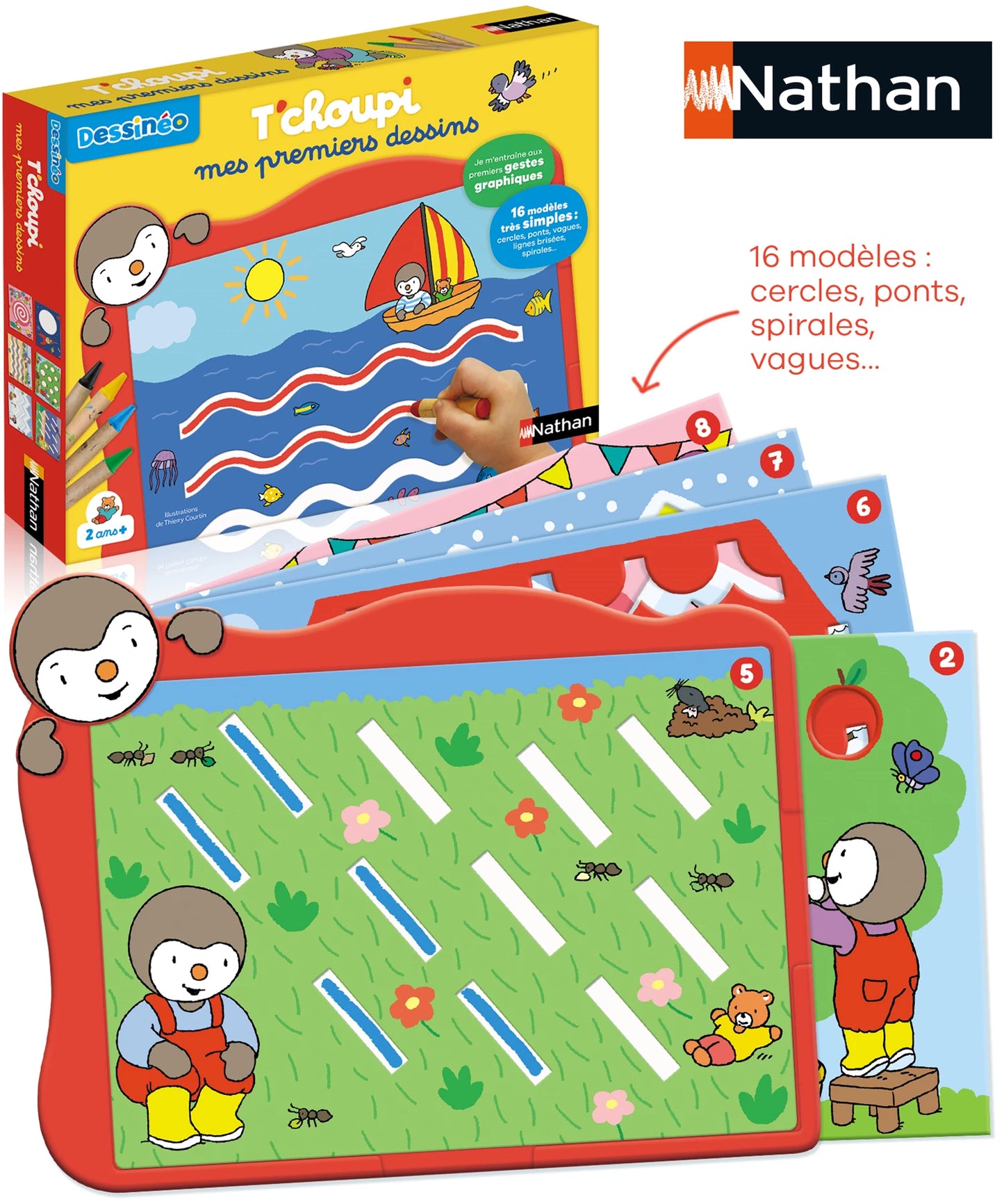 NATHAN - T'CHOUPI MEINE ERSTEN DESIGNS (FR) - F