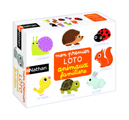 MON PREMIER LOTO ANIMAUX FAMIGLIE (FR)