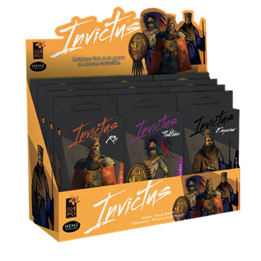 ESPOSITORE INVICTUS 12PZ N°2 (4X ROI, 4X IMPEREUR ET 4X TLAHTO