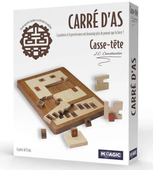 GESCHENKBOX PUZZLE ASSE IM QUADRAT