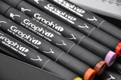 GRAPH'IT SET 12 MARQUEURS CLASSIC