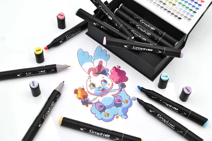 GRAPH'IT SET 12 KAWAII MARKER