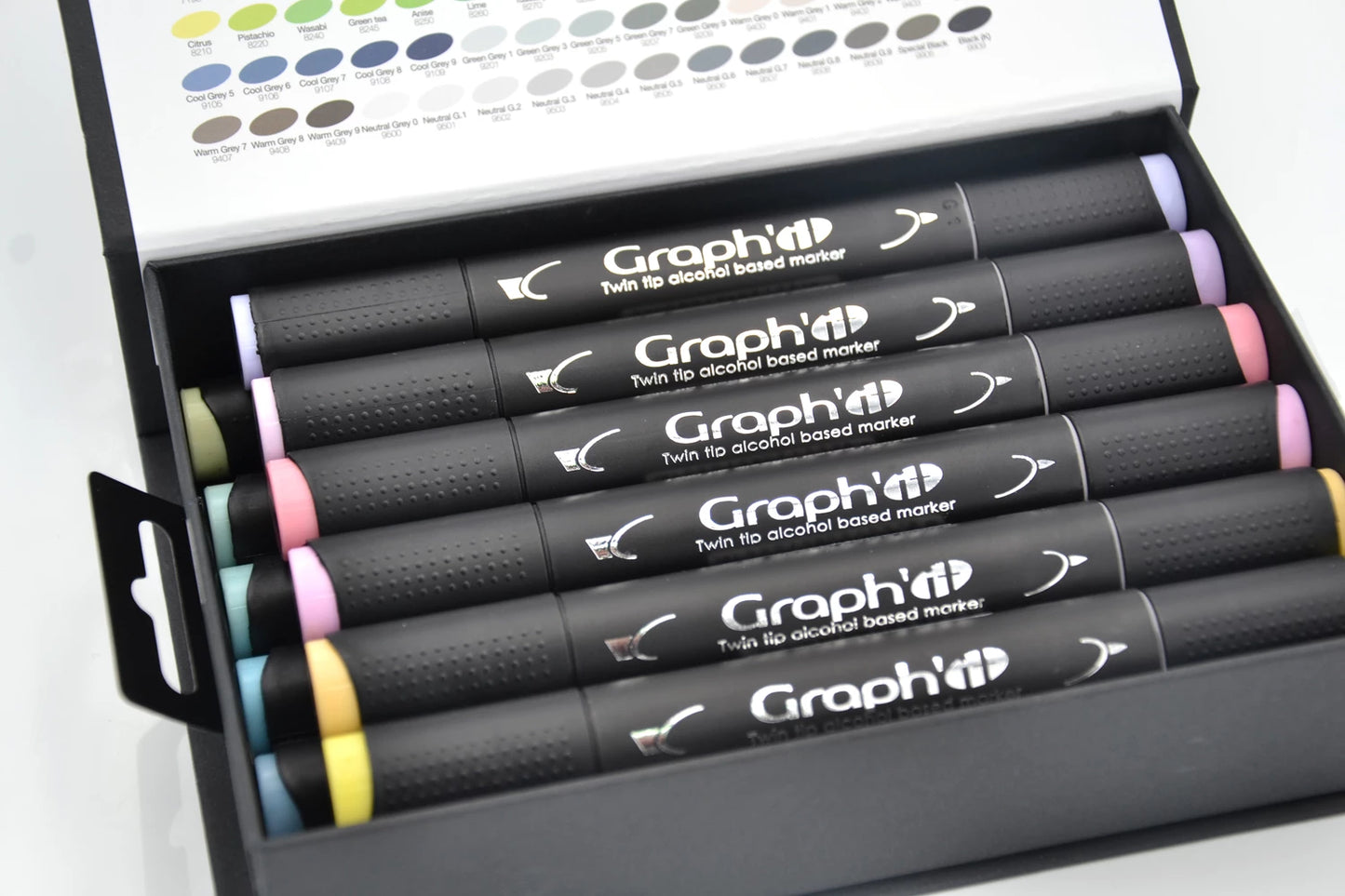 GRAPH'IT SET 12 KAWAII MARKER