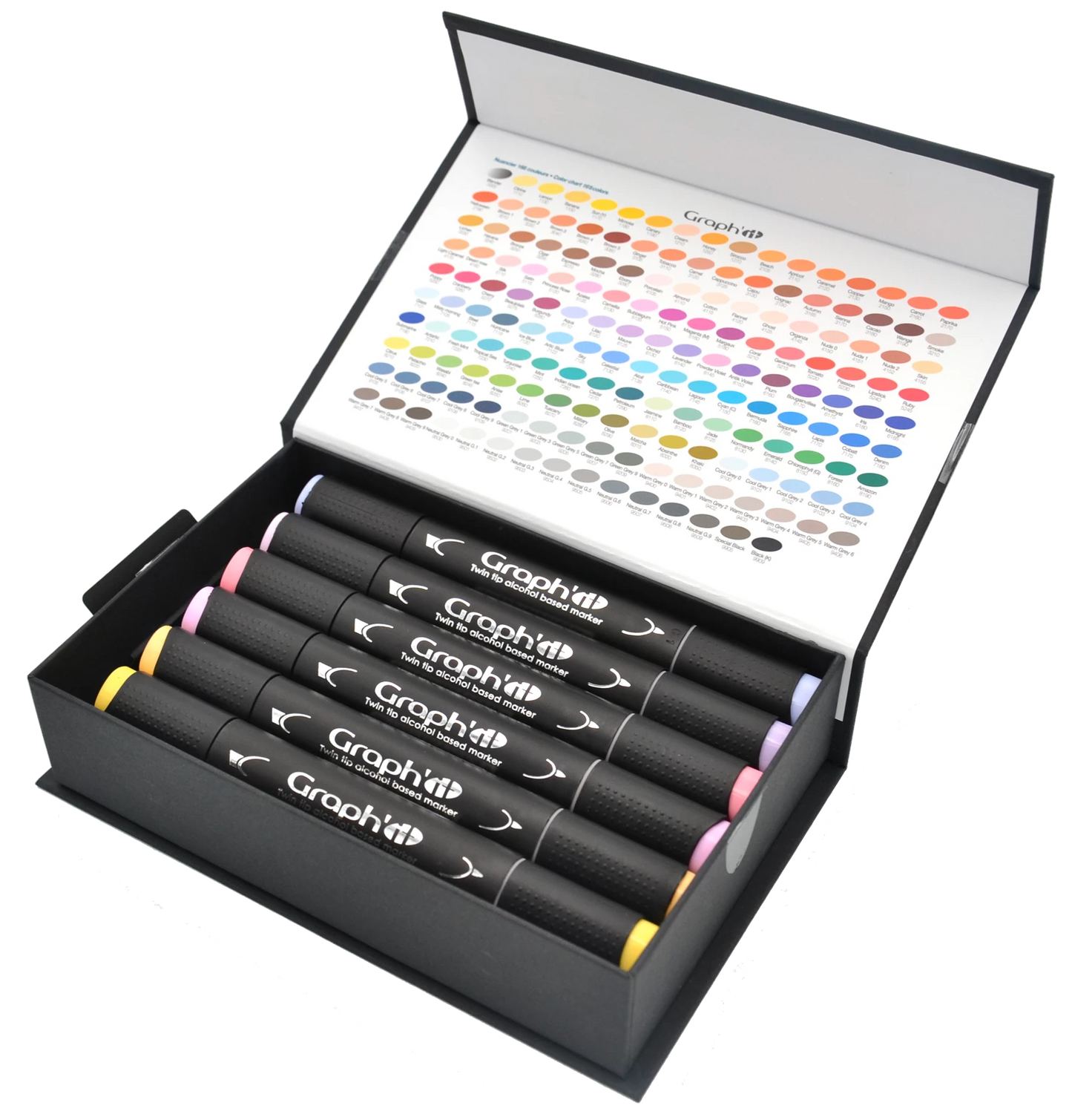 GRAPH'IT SET 12 KAWAII MARKER