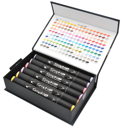 GRAPH'IT SET 12 KAWAII MARKER