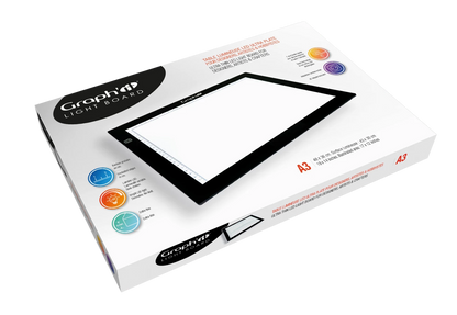 TABLE LUMINEUSE GRAPH'IT A3 LED ULTRA PLATE 30X43CM