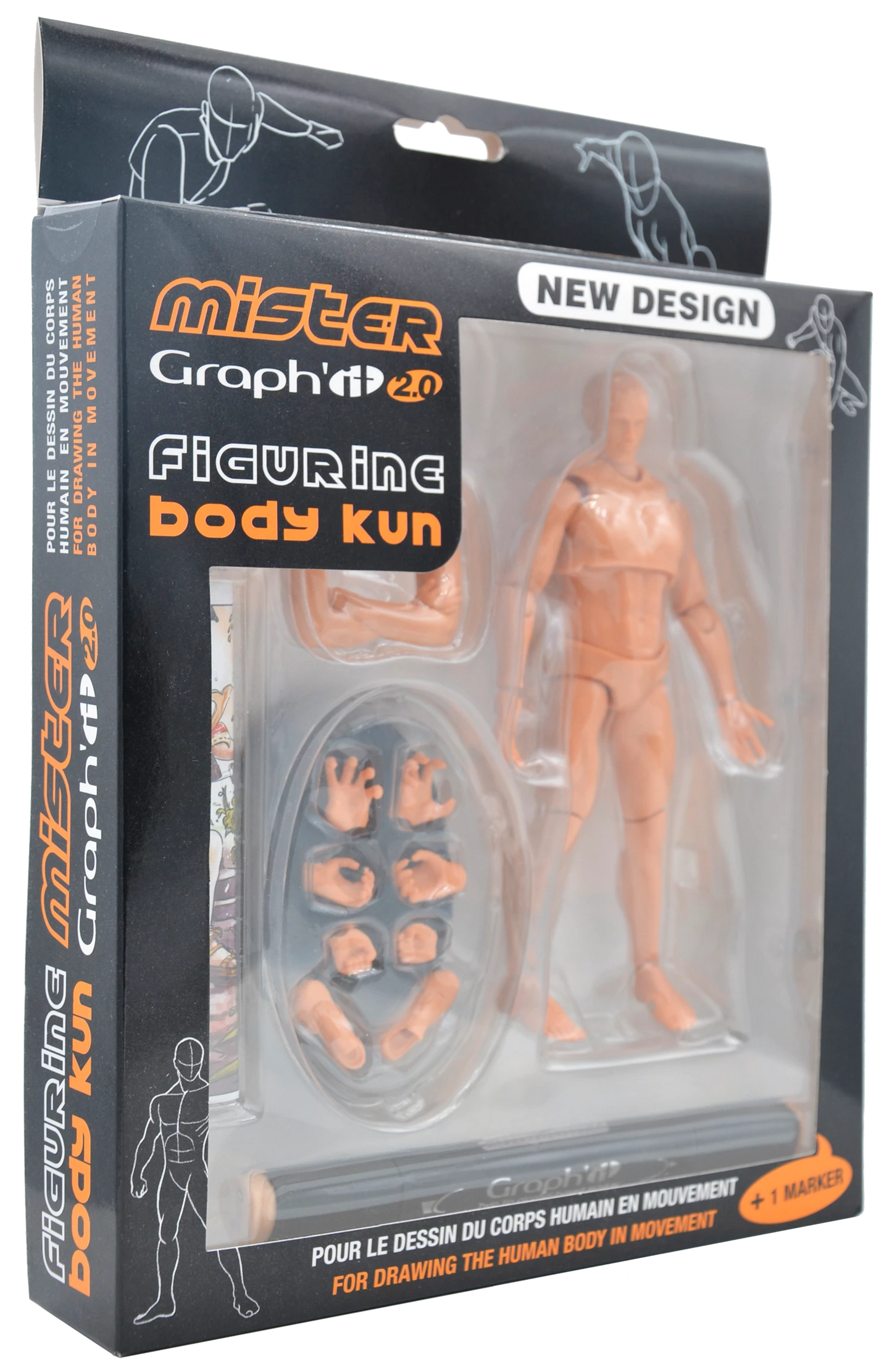 MISTER GRAPH'IT 2.0 SET FIG ART POUR DESSIN + 1 MARCHIO IN GRAFITE