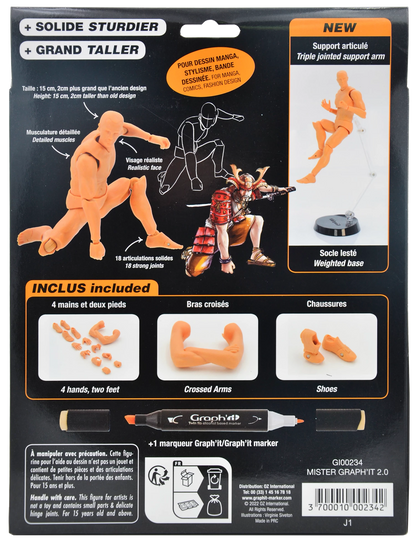 MISTER GRAPH'IT 2.0 SET FIG ART POUR DESSIN + 1 MARCHIO IN GRAFITE