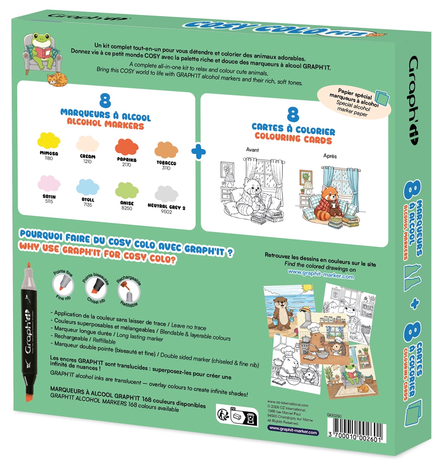 GRAPH'IT - GRAPH'IT COZY TIME PETZ MALSET - F/D/D/I