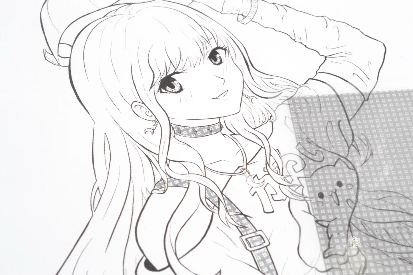 GRAPH'IT TRAME TRANSFER MANGA TARTAN A4