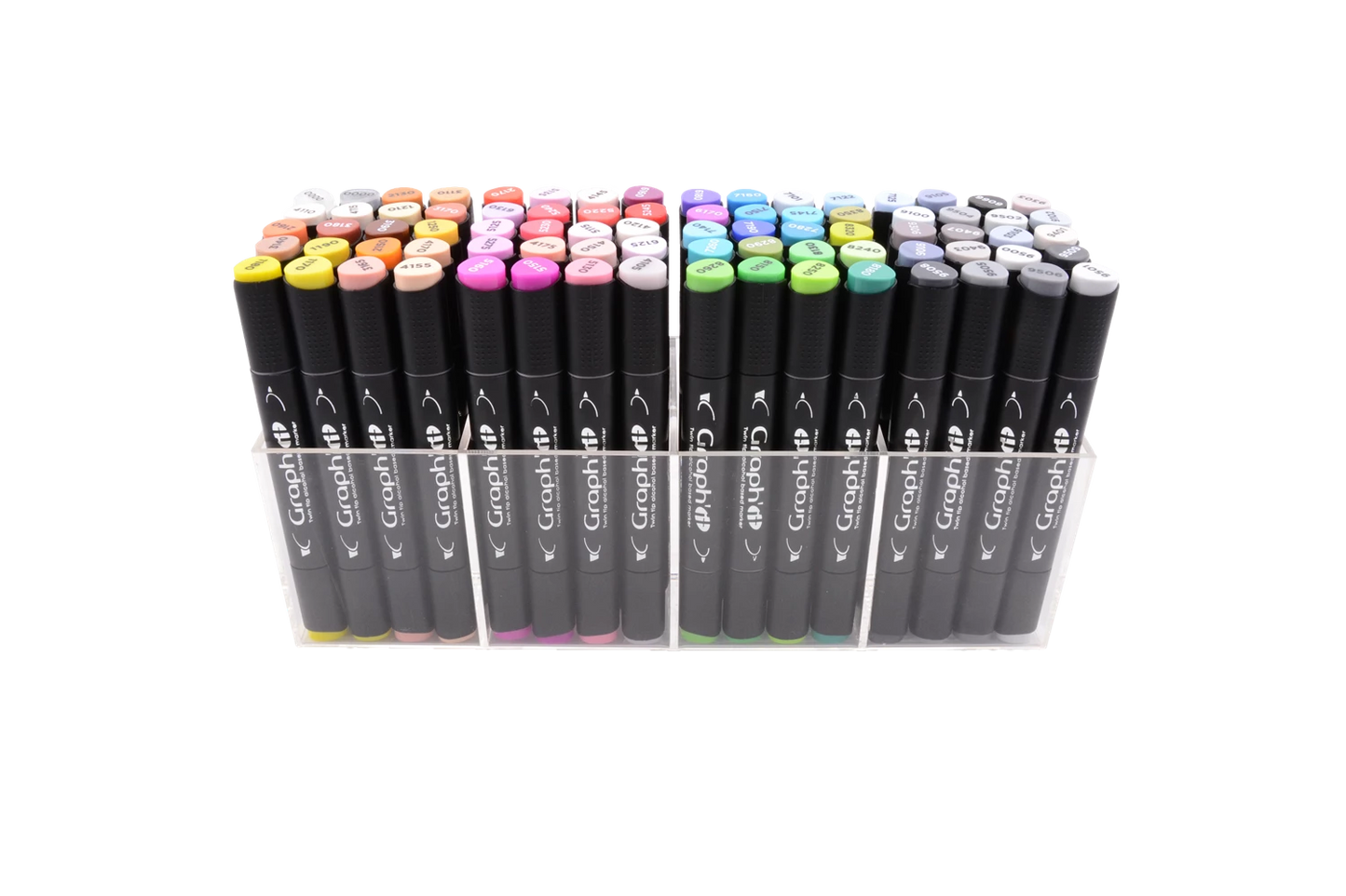 GRAPH'IT SET 80 MARKER MIT TISCHAUFSTELLER 4 KO