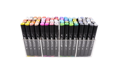 GRAPH'IT SET 80 MARKER MIT TISCHAUFSTELLER 4 KO