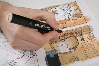 GRAPH'IT SET 80 MARKER MIT TISCHAUFSTELLER 4 KO