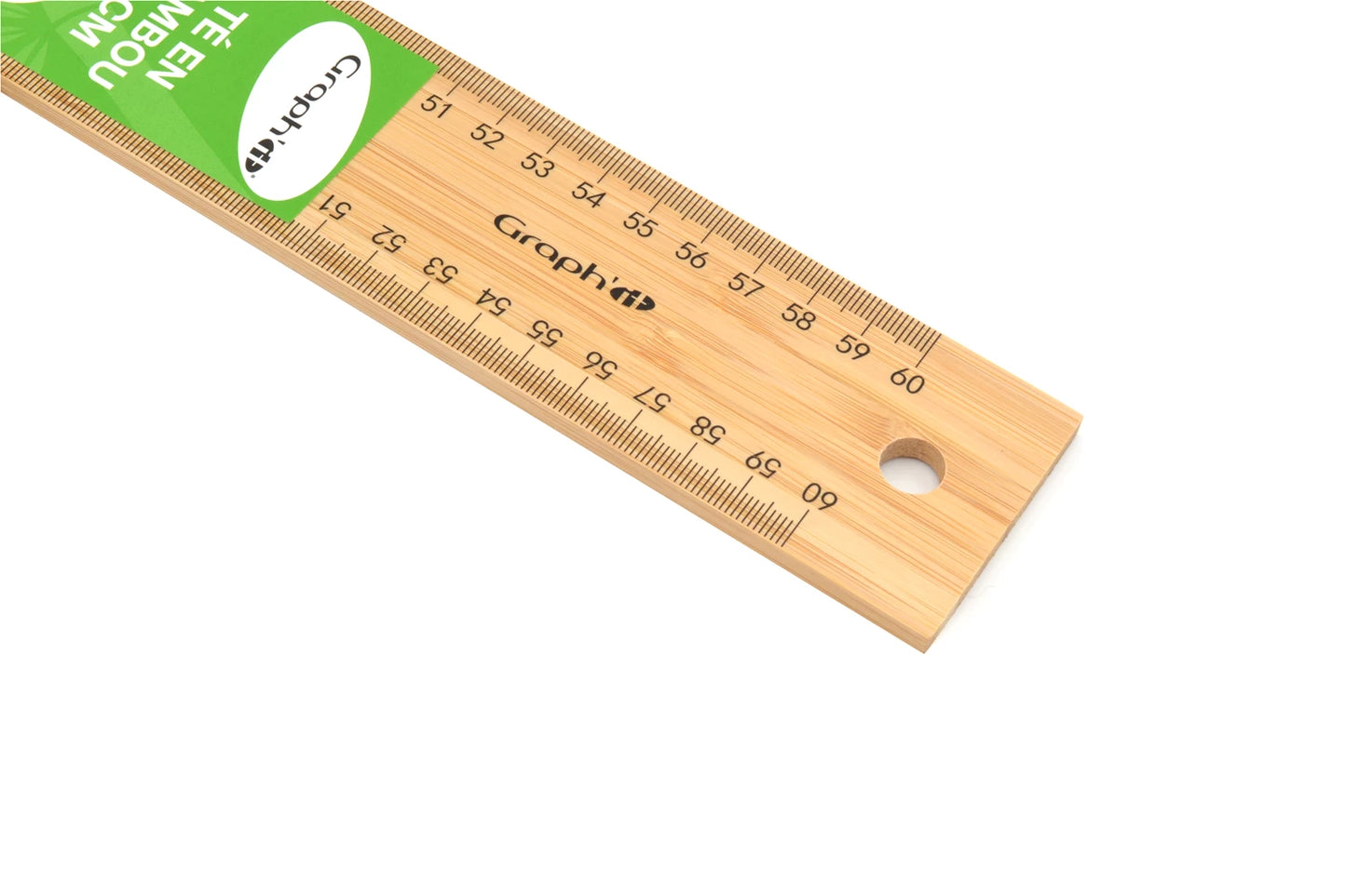 GRAPH'IT RÈGLE EN BAMBOU 60CM