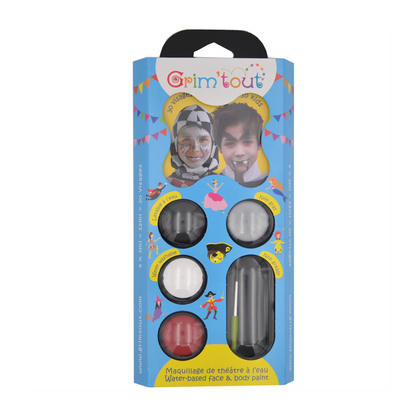 GRIM'TOUT KIT COMPLET 4 COULEURS CHEVALIER ET VAMPIRE 4X4ML