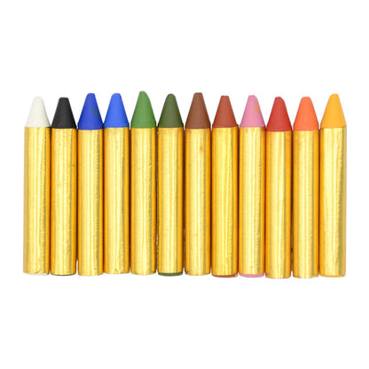 GRIM'TOUT BOITE 12 CRAYONS DE MAQUILLAGE (DIA 8.5X60MM)