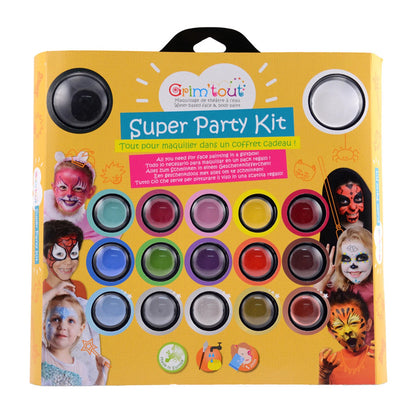 GRIM'TOUT SCHMINK-PARTY-SET 17 FARBEN