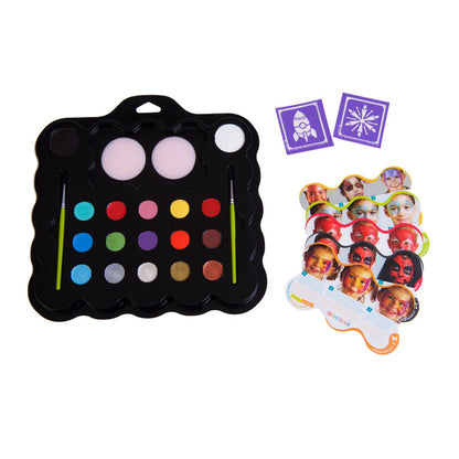 GRIM'TOUT SCHMINK-PARTY-SET 17 FARBEN