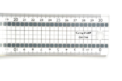 GRAPH'IT SECURE REGLE DE COUPE A4